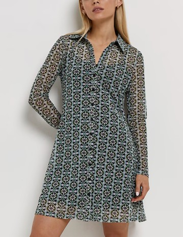 Rochie mini River Island, mix culori