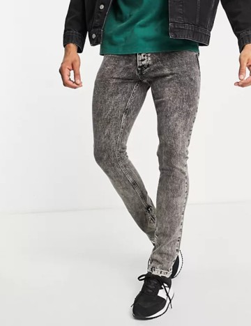 Jeans Topman, gri