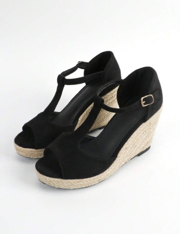 Espadrile Shein, negru