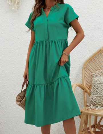 Rochie midi Shein, verde