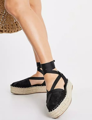 Sandale ASOS, negru