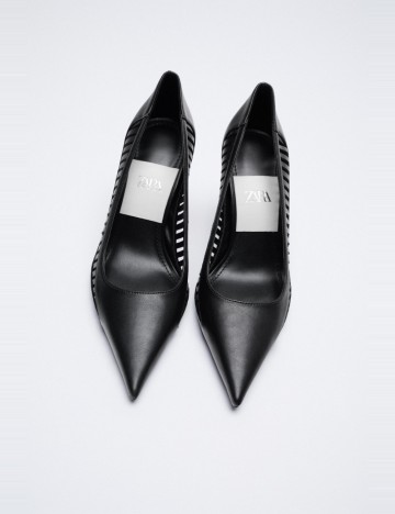 Pantofi cu toc Zara, negru