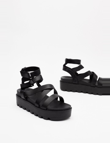Sandale cu platformă NASTY GAL, negru