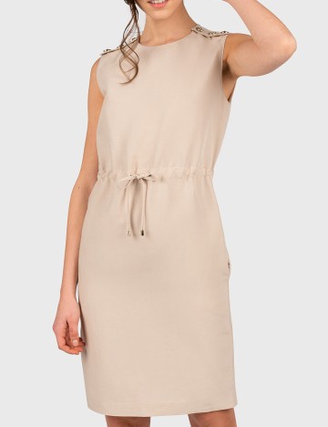 Rochie mini TRUSSARDI, bej