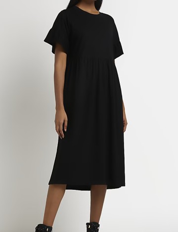 Rochie midi River Island, negru