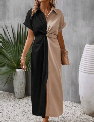 Rochie maxi Shein, mix culori