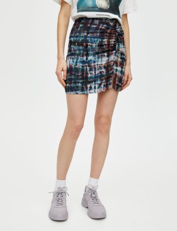 Fustă mini Pull&Bear, mix culori