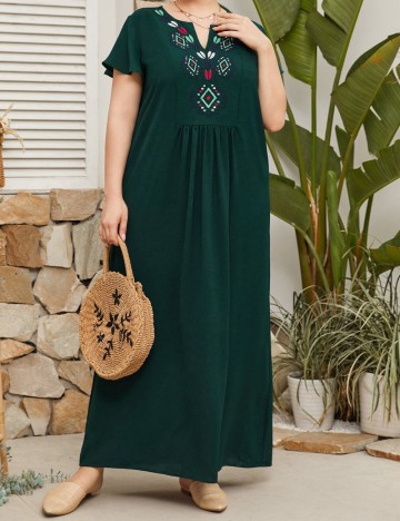 Rochie maxi Shein, verde