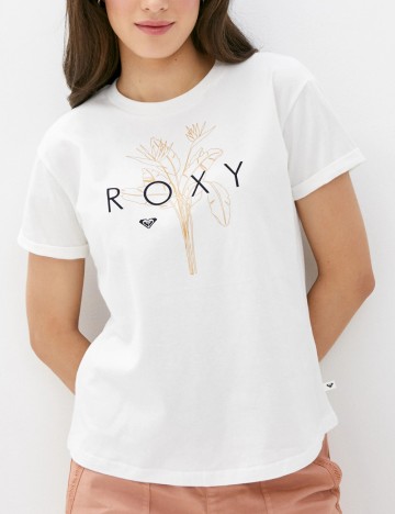 Tricou Roxy, alb