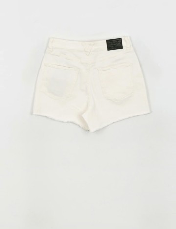 Pantaloni scurți de blugi Volcom, alb