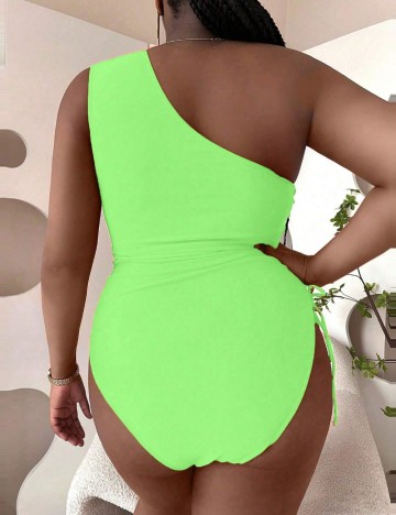 Costum de baie întreg Shein Curve+, verde