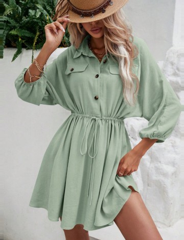 Rochie mini Shein, verde