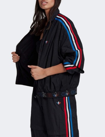 Jachetă Adidas, negru