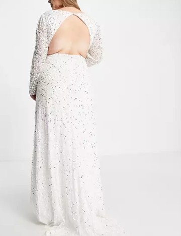 Rochie de ocazie și bridal ASOS, alb