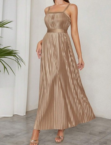 Rochie maxi Shein, bronz