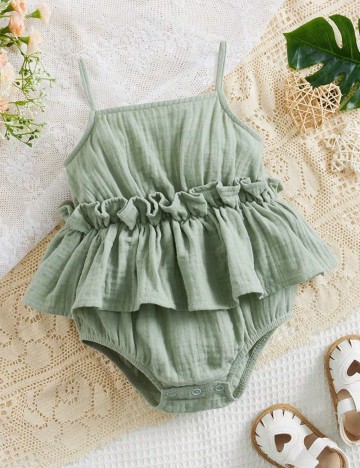 Body baby Shein, verde