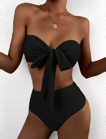 Costum de baie Shein, negru