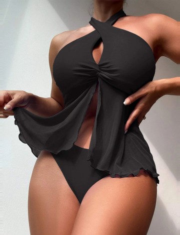 Costum de baie Shein, negru