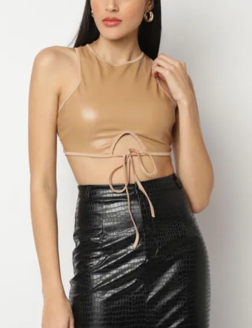 Top Missguided, bej