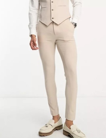 Pantaloni ASOS, crem