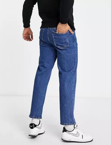 Jeans Selected, albastru