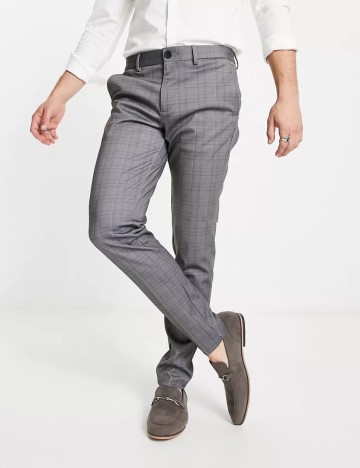 Pantaloni Jack & Jones, gri