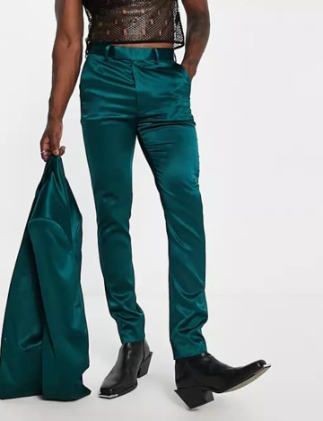 Pantaloni ASOS, verde