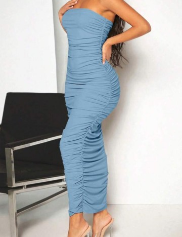 Rochie maxi Shein, albastru