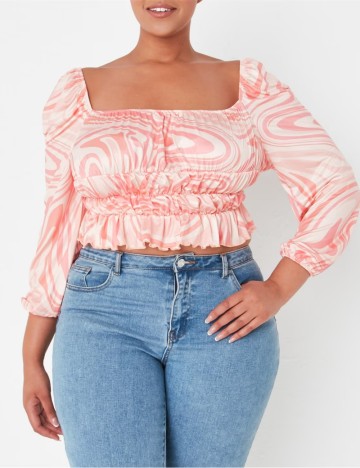 Top Missguided, mix culori