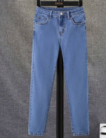 Jeans Shein, albastru