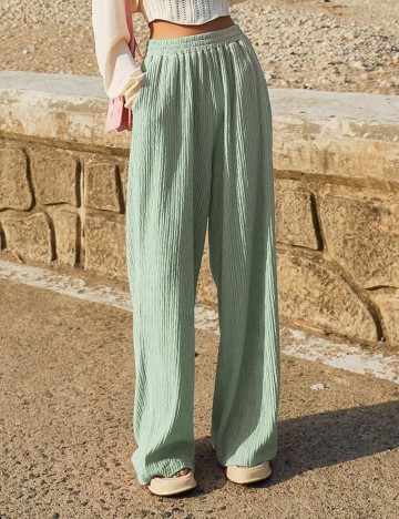 Pantaloni Shein, verde