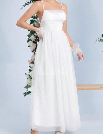 Rochie de ocazie și bridal Shein, alb