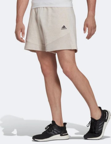 Pantaloni scurți Adidas, crem