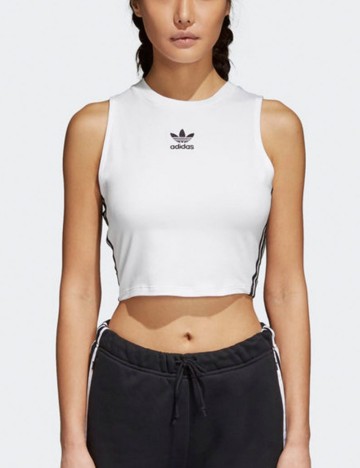 Top Adidas, alb