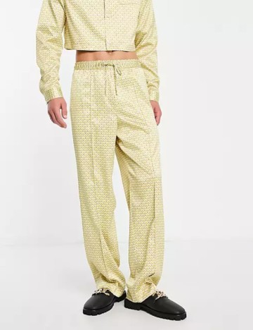 Pantaloni ASOS, galben