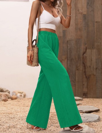 Pantaloni Shein, verde