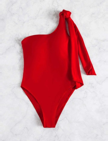 Costum de baie întreg Shein, roșu