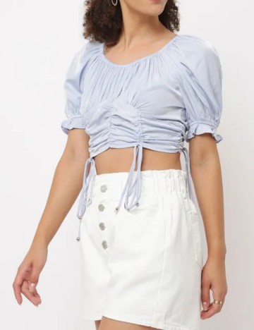 Top Missguided, albastru