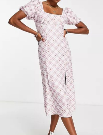 Rochie midi Miss Selfridge, mix culori