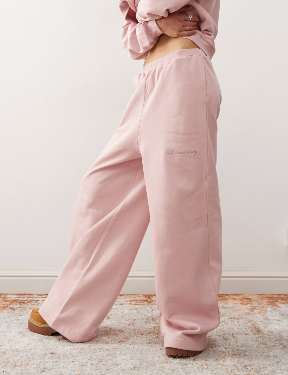 Pantaloni ASOS, roz 486452