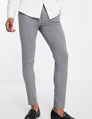 Pantaloni ASOS, gri