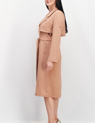 Trench Vero Moda, roz prafuit