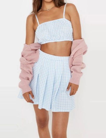 Top Missguided, bleu