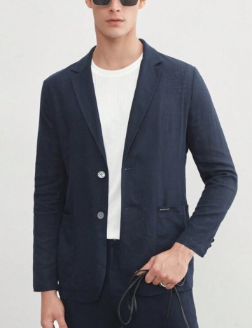 Sacou Shein, albastru