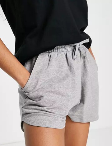 Pantaloni scurți ASOS, gri