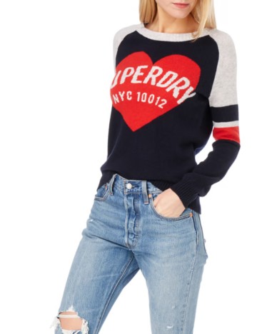 Pulover Superdry, mix culori