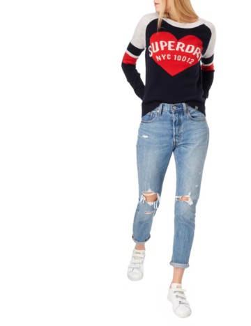 Pulover Superdry, mix culori