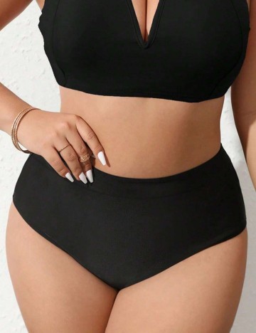 Slip Shein Curve+, negru