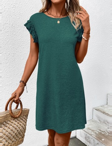 Rochie mini Shein, verde