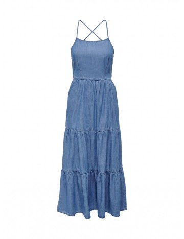 Rochie midi Only, albastru